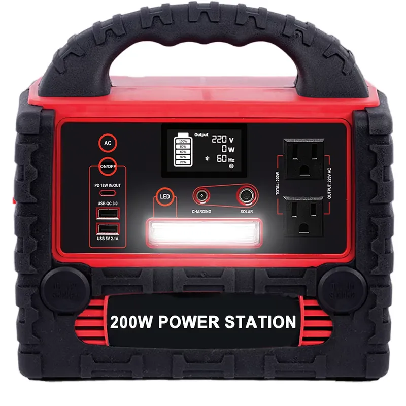 Outdoor Usb Power Outlet - Stasiun Pembangkit Listrik Tenaga Surya Portabel