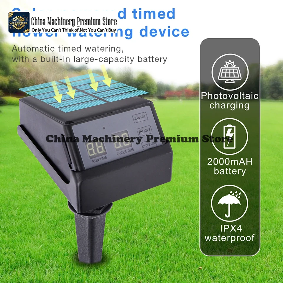 Outdoor Power 'Hose' - Timer Irigasi Tenaga Surya Baru Sistem