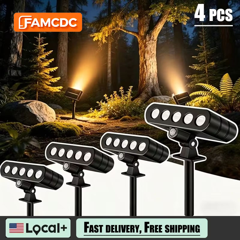 Outdoor Power Pack - 4 PAKET Lampu Sorot Tenaga Surya