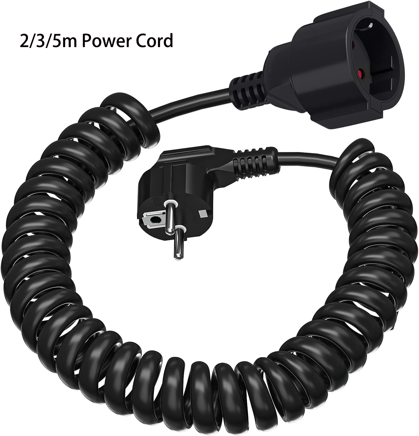 Outdoor Power Extension - Kabel Ekstensi Eropa 2/3/5/8/10m, Kabel Ekstensi
