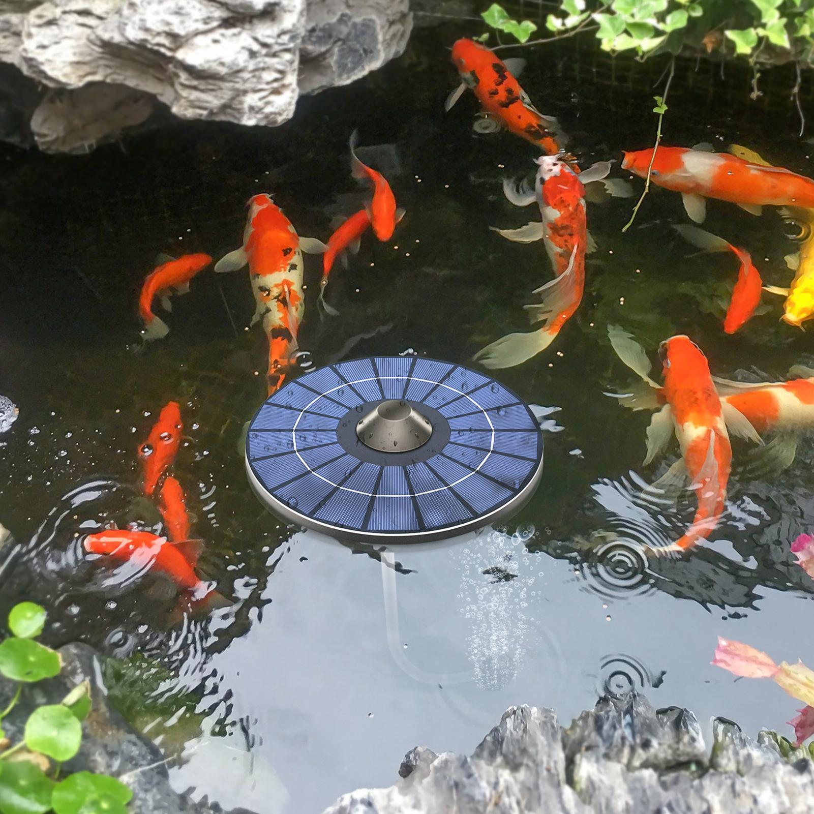 Outdoor Power 'Hose' - Pompa aerator kolam tenaga surya Pompa