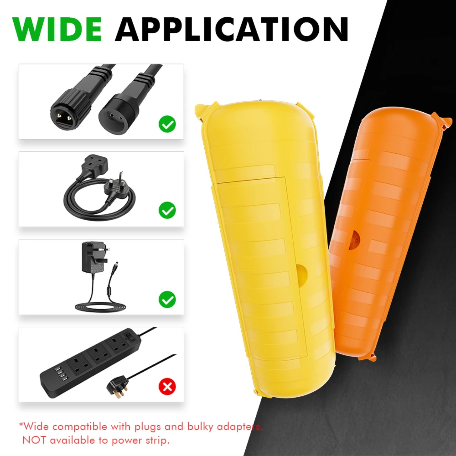 Outdoor Power Extension - Penutup Kabel Ekstensi Luar Ruangan IP44