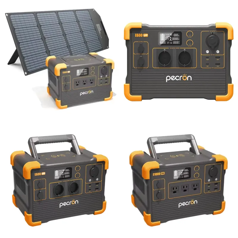 Outdoor Power Pack - Generator Tenaga Surya Pecron 1200W, Stasiun
