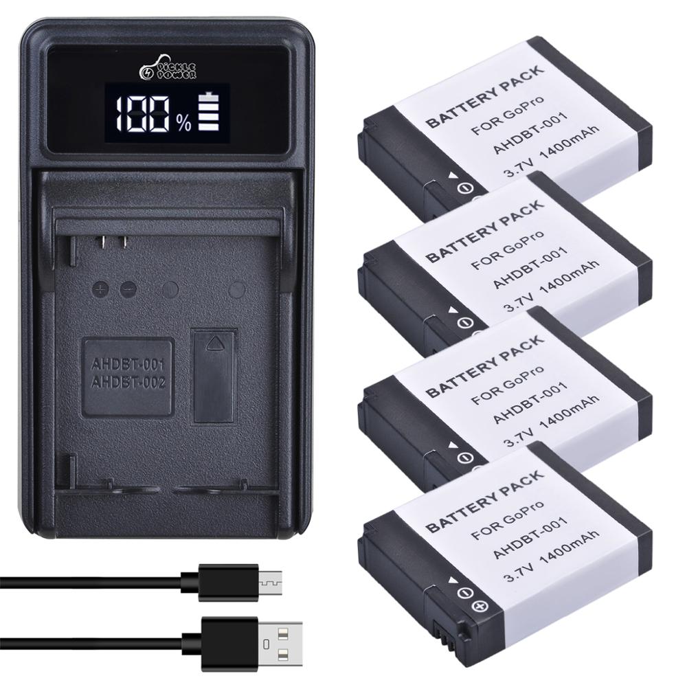 Outdoor Power Pack - Baterai AHDBT-001 untuk GoPro HD Hero