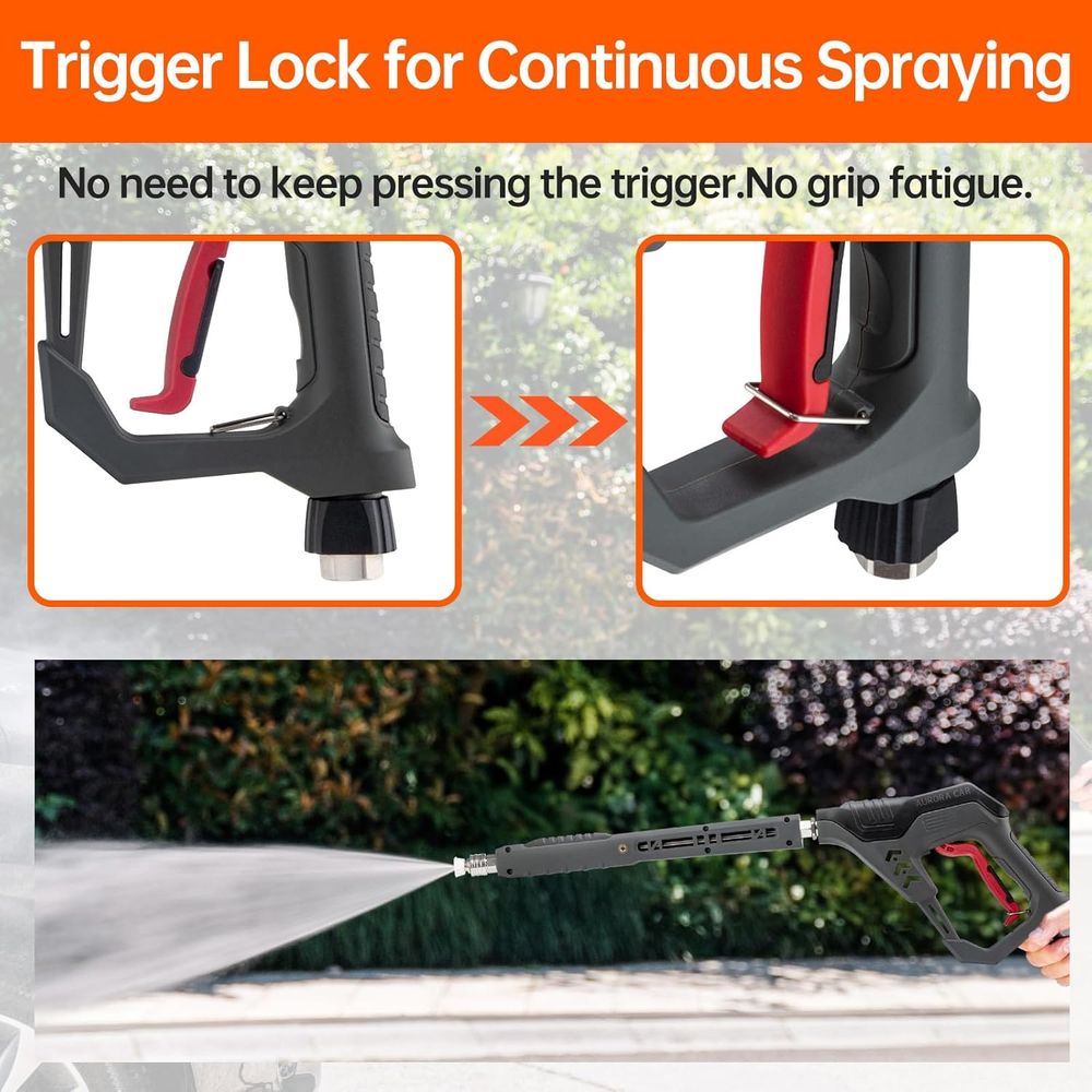 Pistol Semprot dengan Sambunga - Power Washer Gun Replacement ulasan dan harga