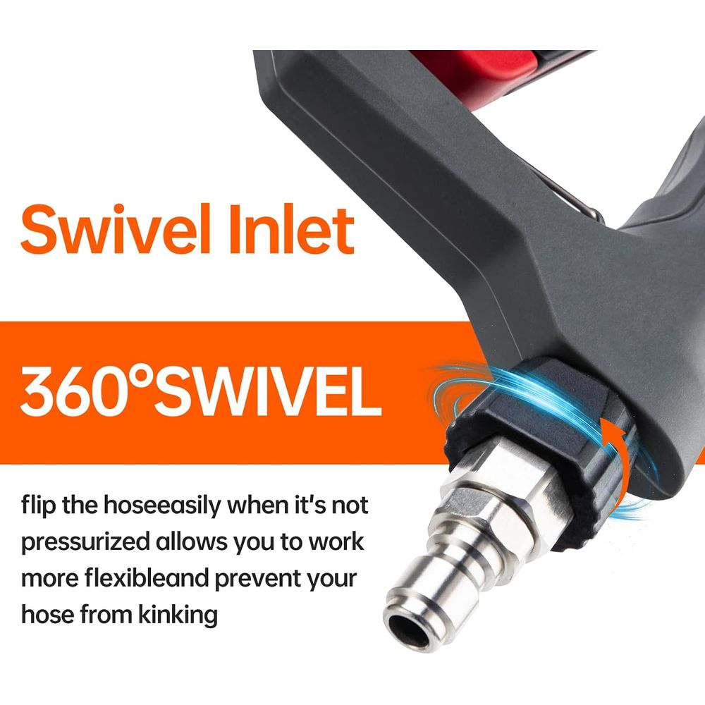 Pistol Semprot dengan Sambunga - Power Washer Gun Replacement ulasan dan harga