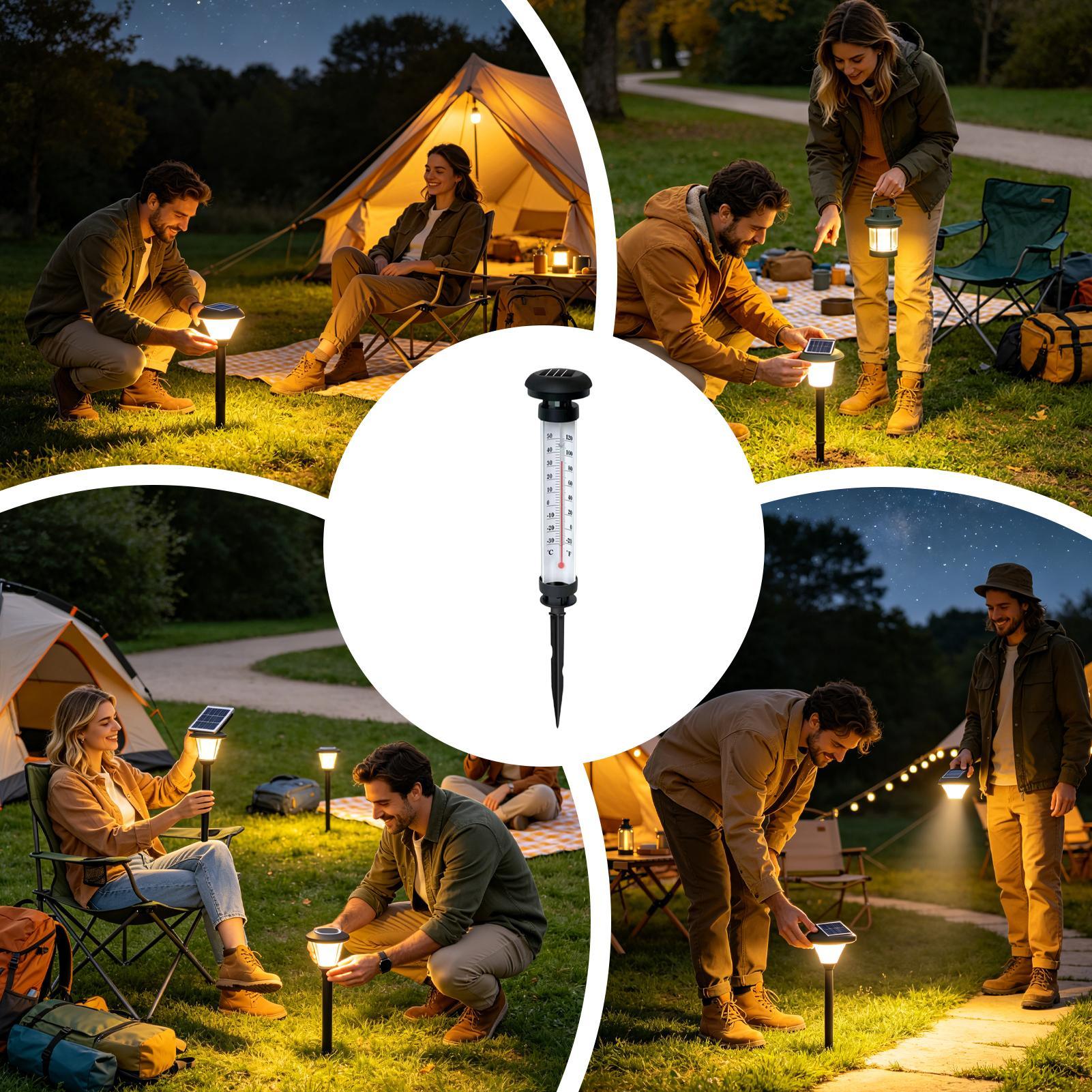 Lampu Tenaga Surya Otomatis Ta - Outdoor Yard Power Stake ulasan dan harga