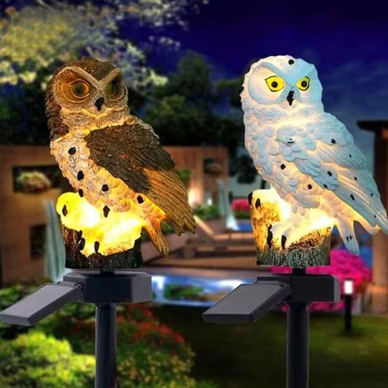 Lampu Taman Burung Hantu Tenag - Outdoor Yard Power Stake ulasan dan harga