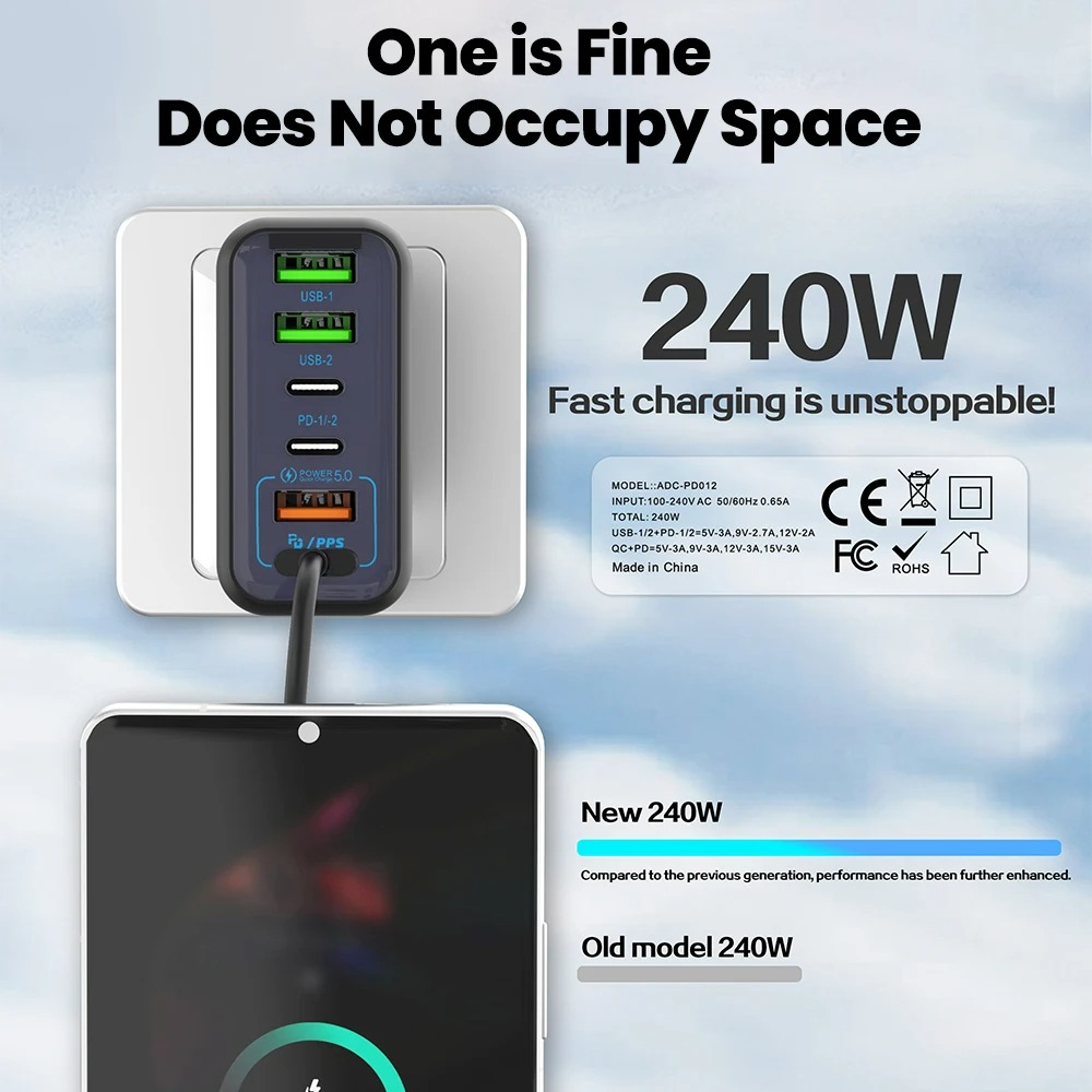 Pengisi Daya Cepat USB Tipe C  - Outdoor Usb Power Adapter ulasan dan harga