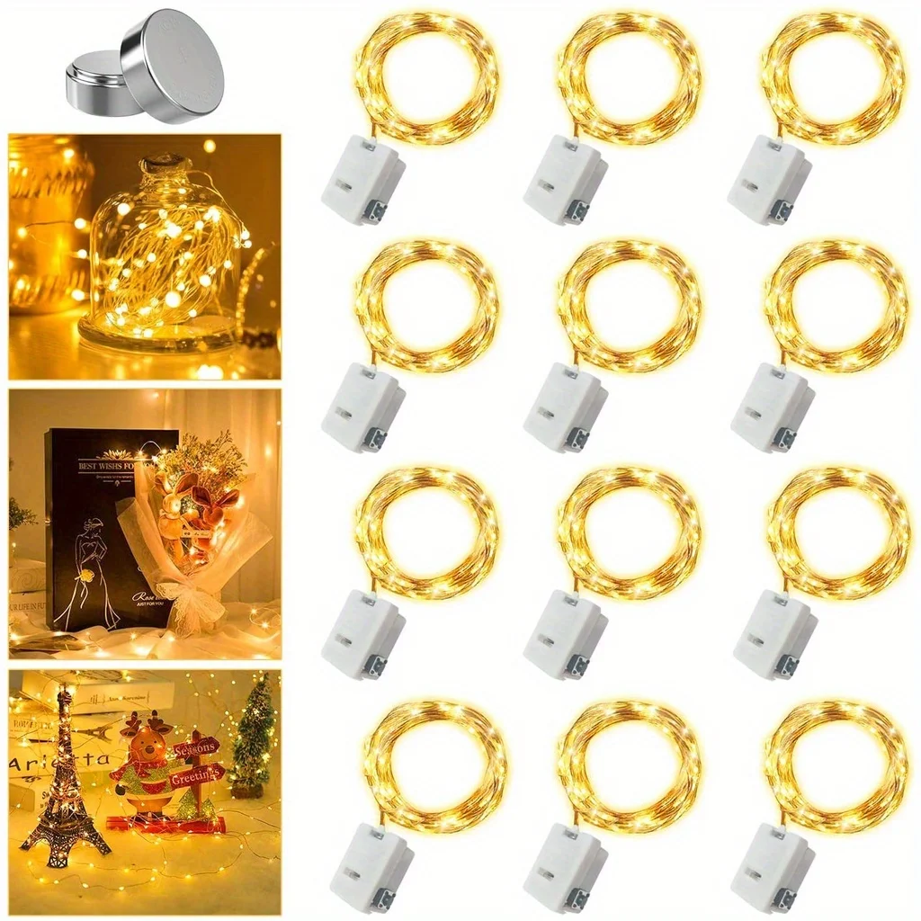 10 Pak lampu peri Mini tahan a - Outdoor Power Pack ulasan dan harga