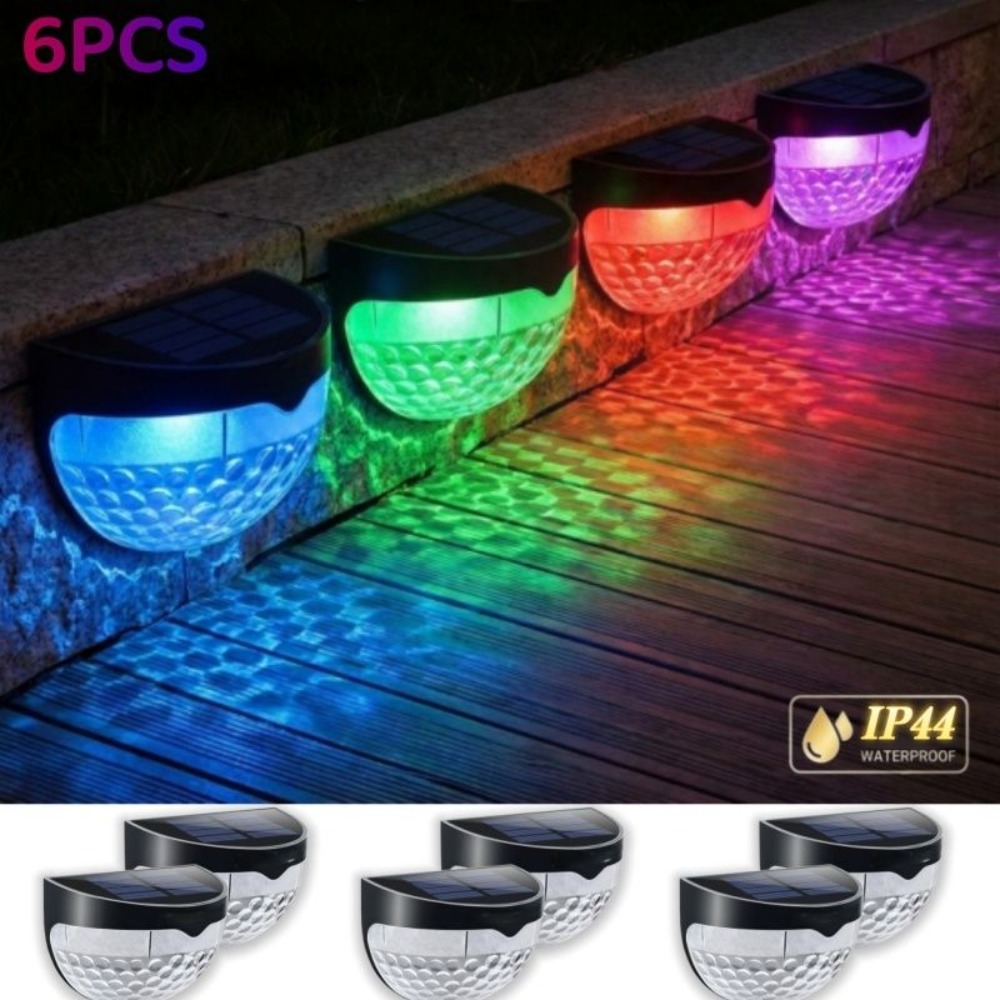 6 Paket Lampu Pagar Tenaga Sur - Outdoor Power Pack ulasan dan harga