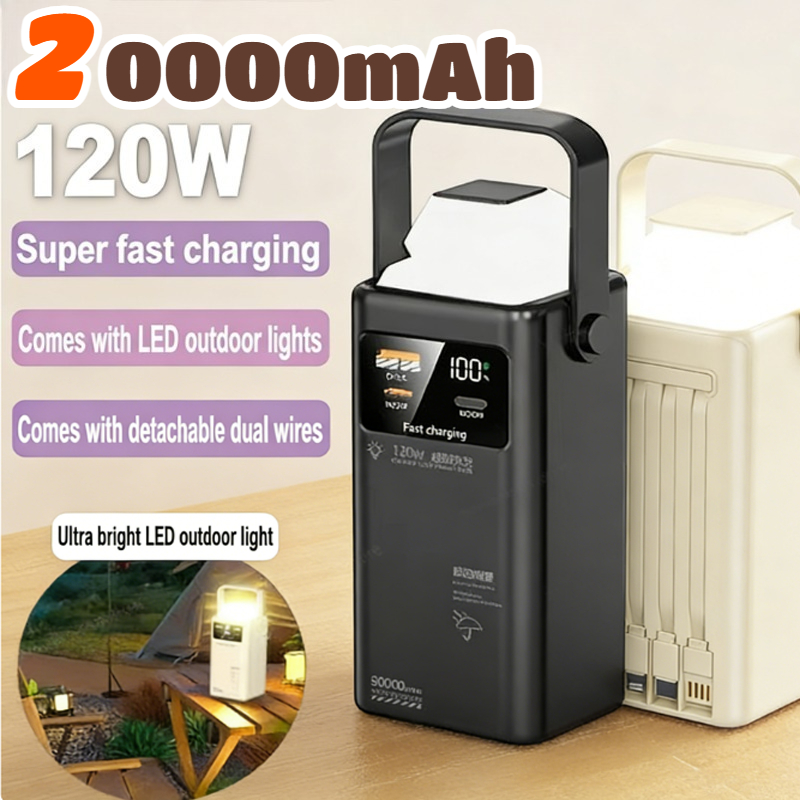 Power Bank 120W 200000mAh Kapa - Outdoor Usb Power Outlet ulasan dan harga
