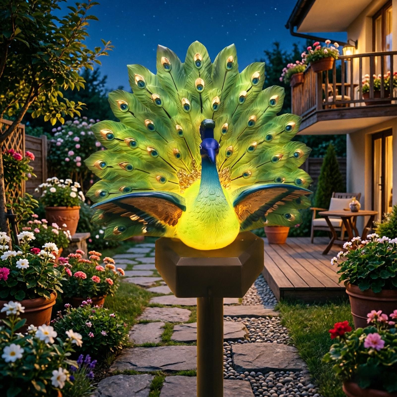 Patung Burung Taman Tenaga Sur - Outdoor Yard Power Stake ulasan dan harga