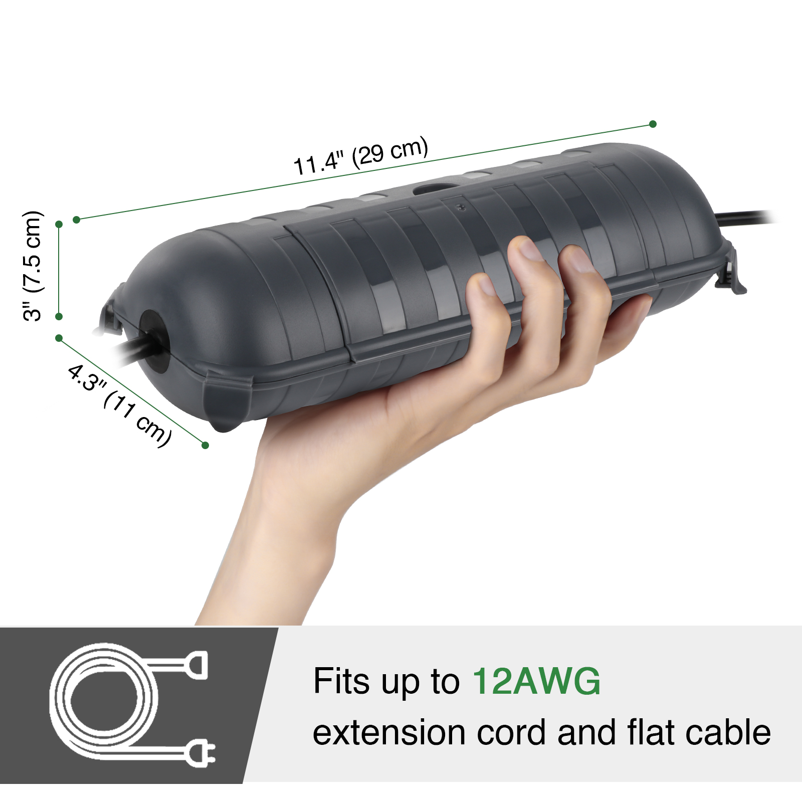 Penutup Kabel Kotak Listrik Lu - Outdoor Power Extension ulasan dan harga