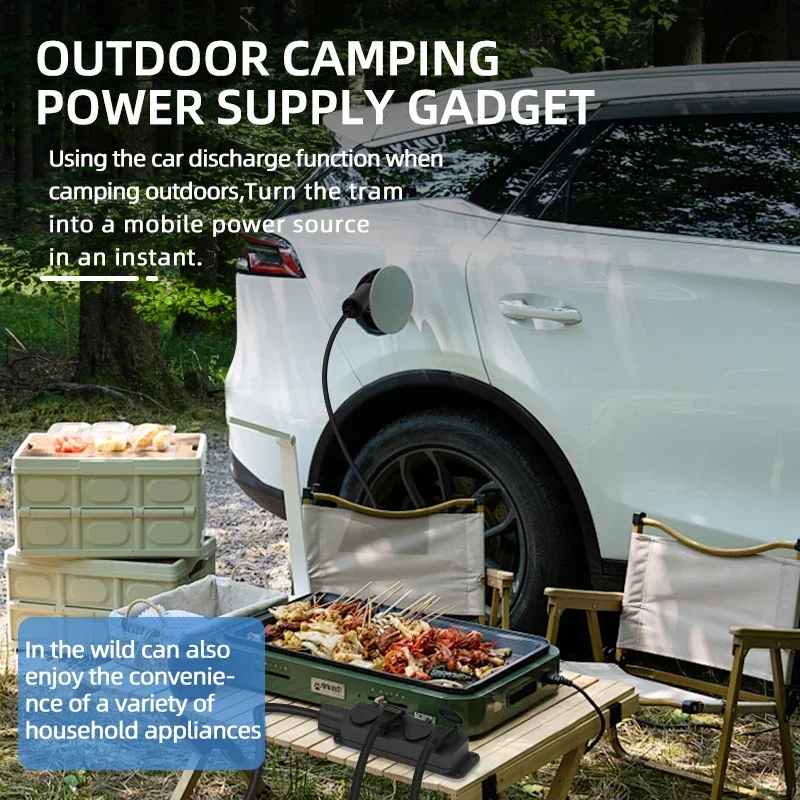 Pengisi Daya EV Mobil Listrik  - Outdoor Power Hub ulasan dan harga