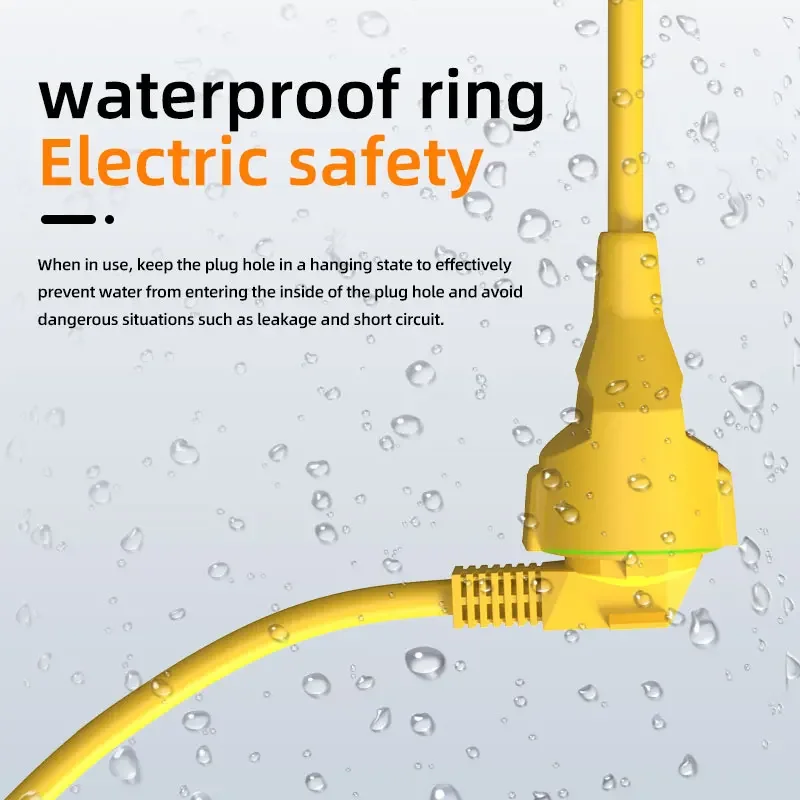 Stop Kontak Listrik EU Schuko  - Outdoor Power Extension ulasan dan harga