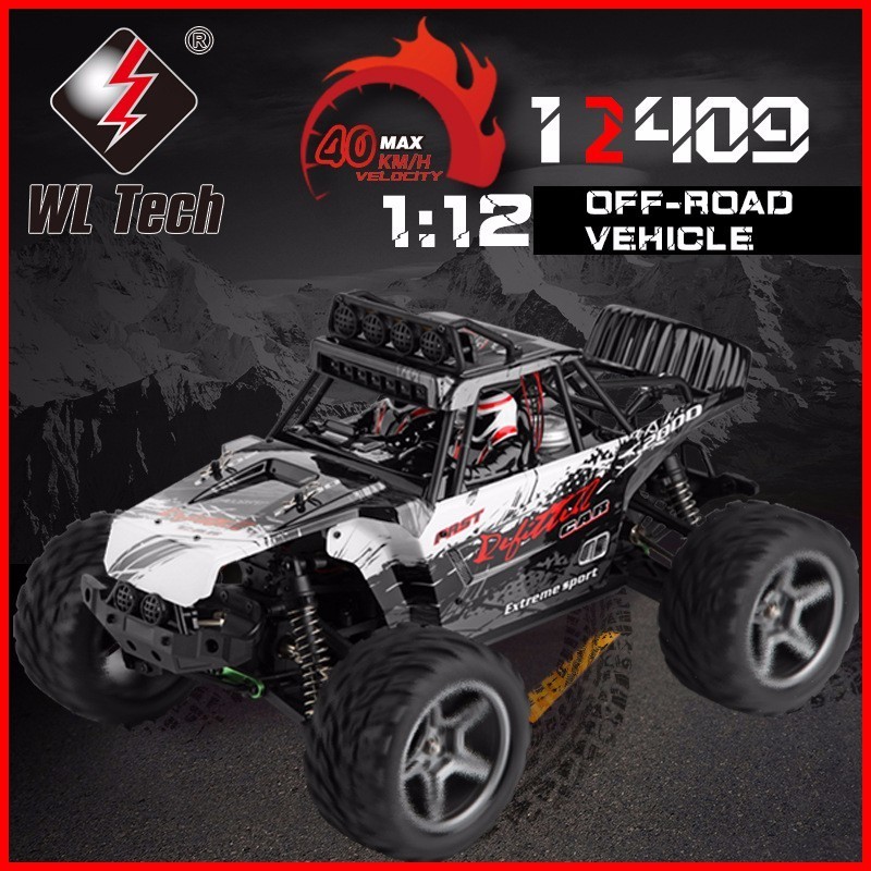 WLtoys 12409 mobil balap 1/12  - Outdoor Power Meter Bike ulasan dan harga