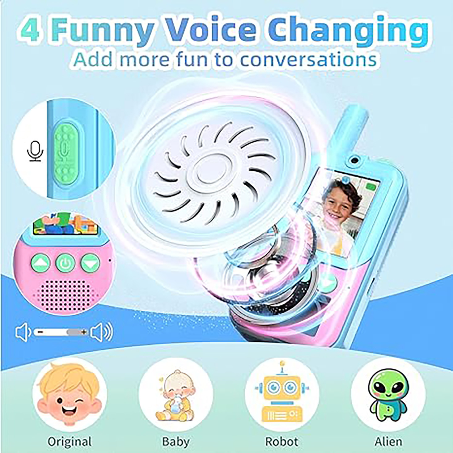 Walkie Talkie Video Anak Isi U - Outdoor Power Pack ulasan dan harga