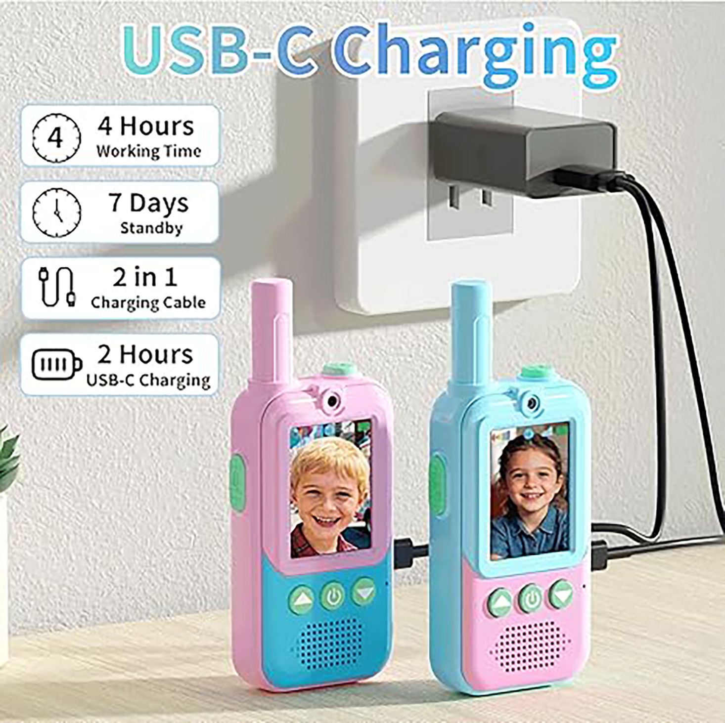 Walkie Talkie Video Anak Isi U - Outdoor Power Pack ulasan dan harga