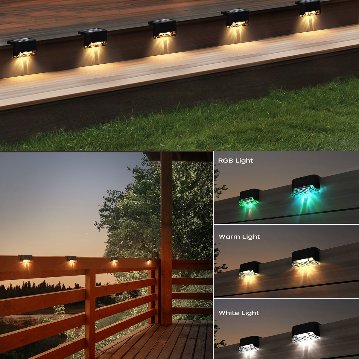 4/12 Pak lampu dek tenaga sury - Outdoor Power Pack ulasan dan harga