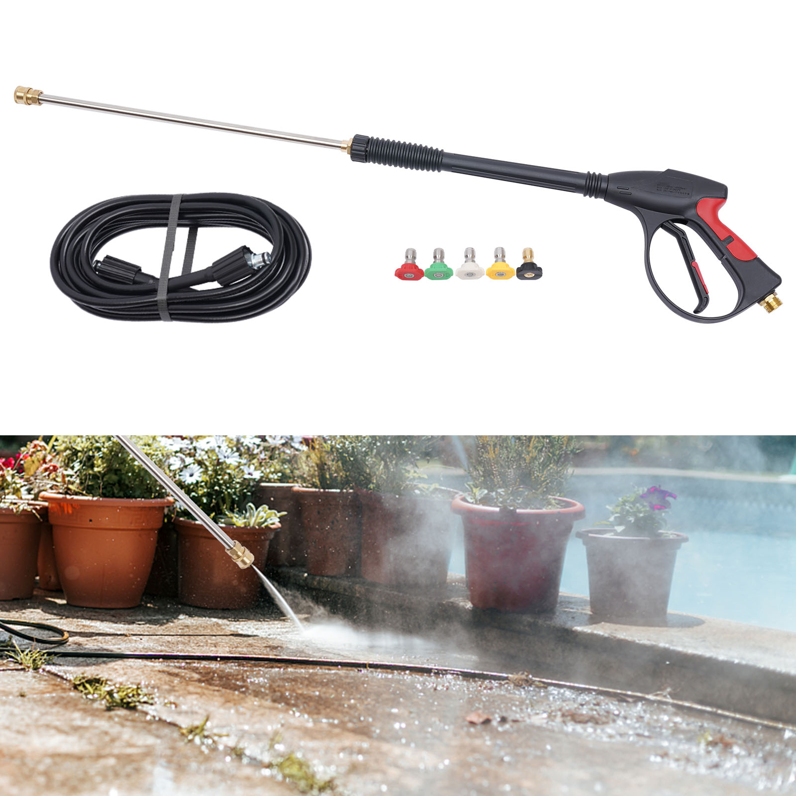 Pistol Semprot Air Bertekanan, - Power Washer Gun Replacement ulasan dan harga