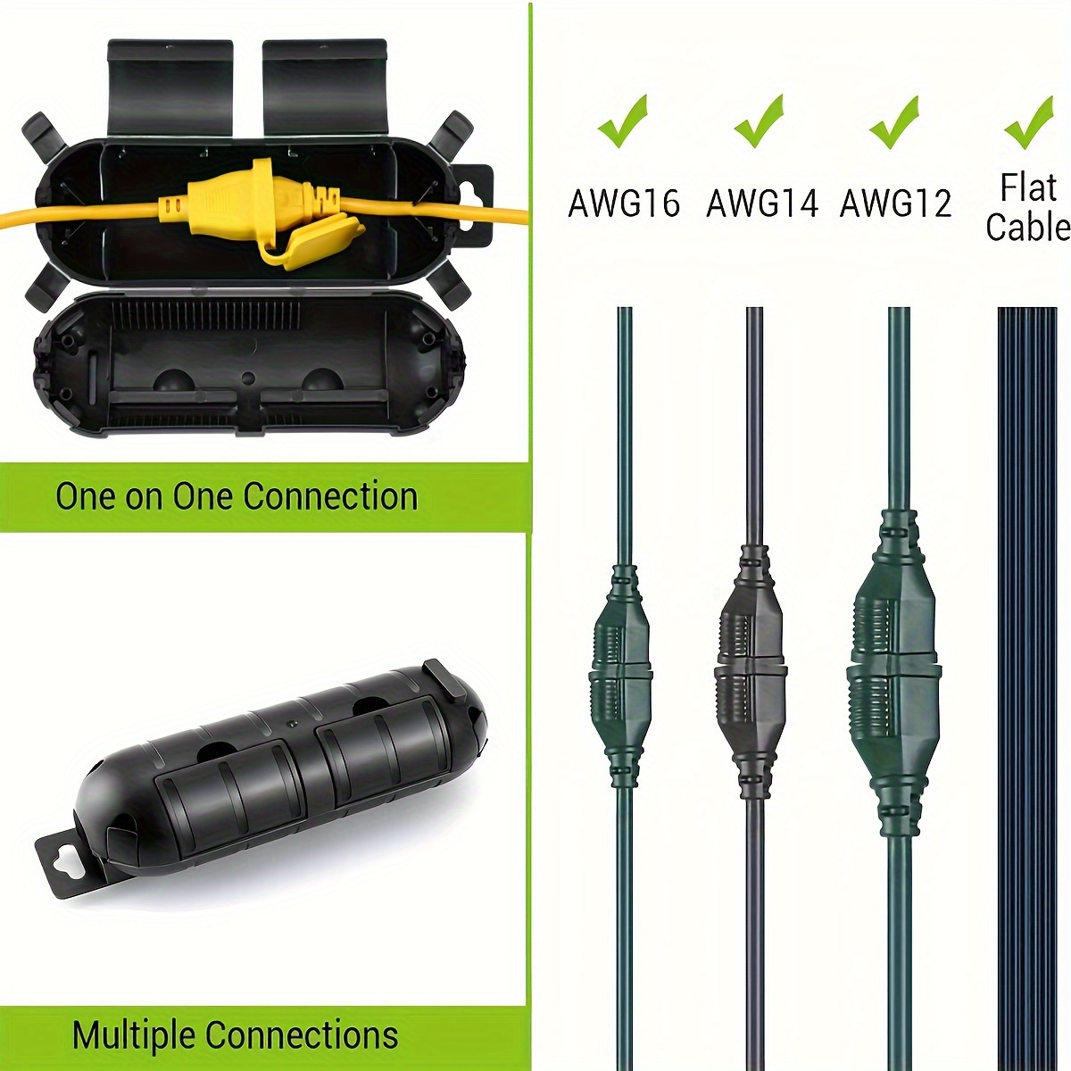 Tutup keamanan pelindung konek - Outdoor Power Extension ulasan dan harga