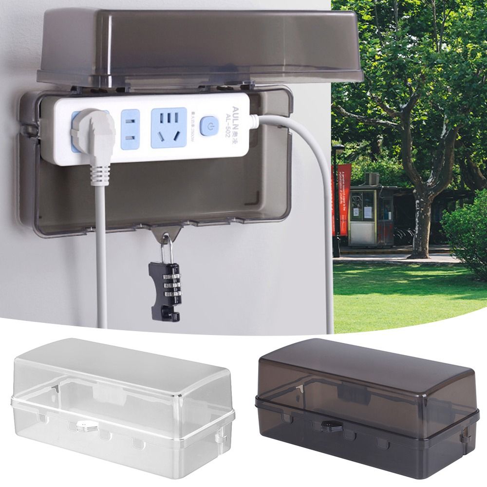 Kotak Steker Plastik Tahan Lam - Outdoor Power Extension ulasan dan harga