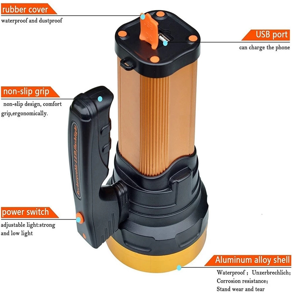 Senter kuat 150W, Senter LED 5 - Outdoor Power Meter Bike ulasan dan harga