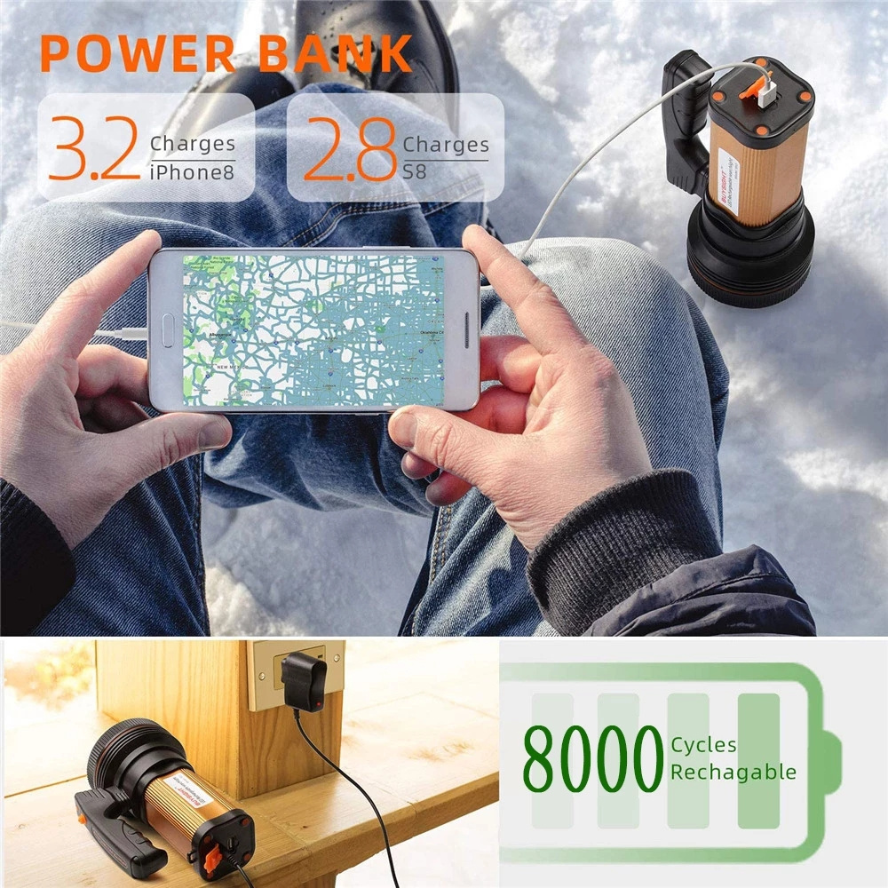 Senter kuat 150W, Senter LED 5 - Outdoor Power Meter Bike ulasan dan harga