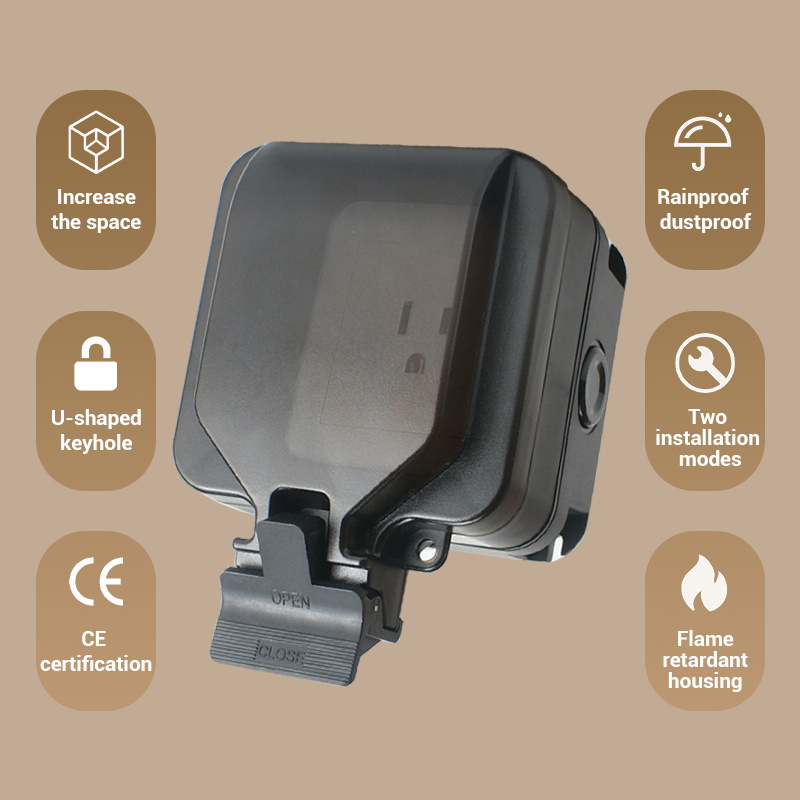 Avoir IP66 soket tahan air din - Outdoor Power Hub ulasan dan harga