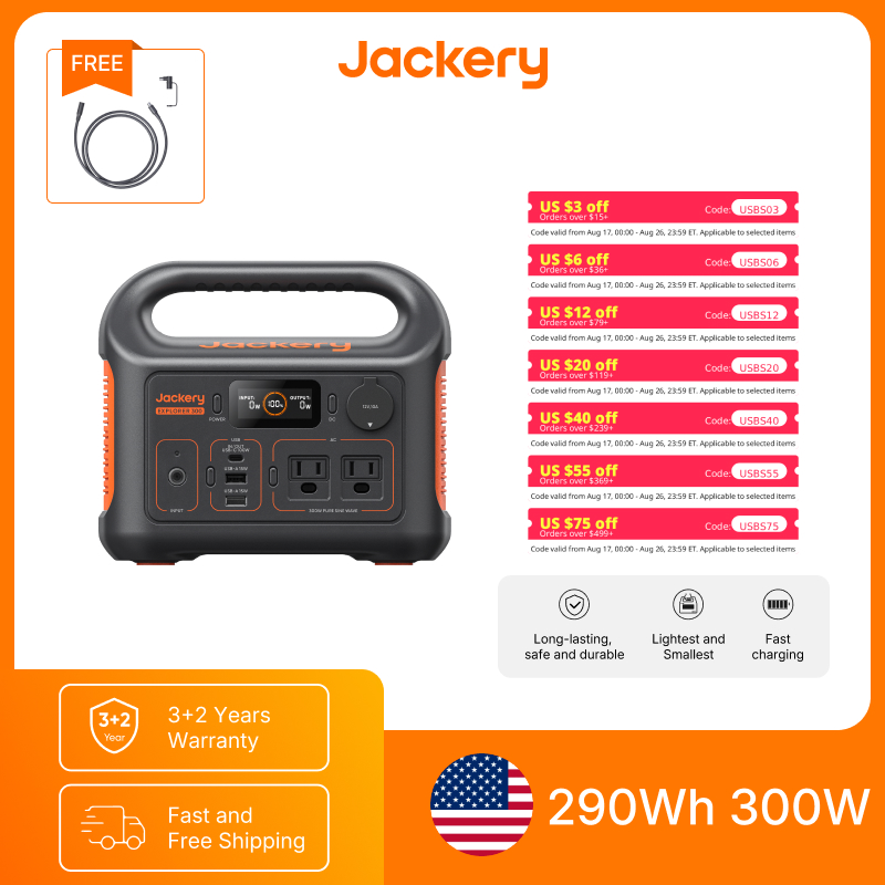 Jackery Portable Power Station - Outdoor Power Extension ulasan dan harga