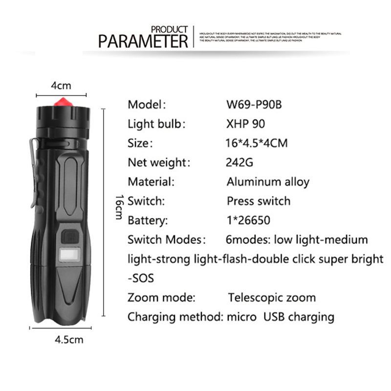 Senter Taktis XHP90.2 Super Te - Outdoor Power Meter Bike ulasan dan harga