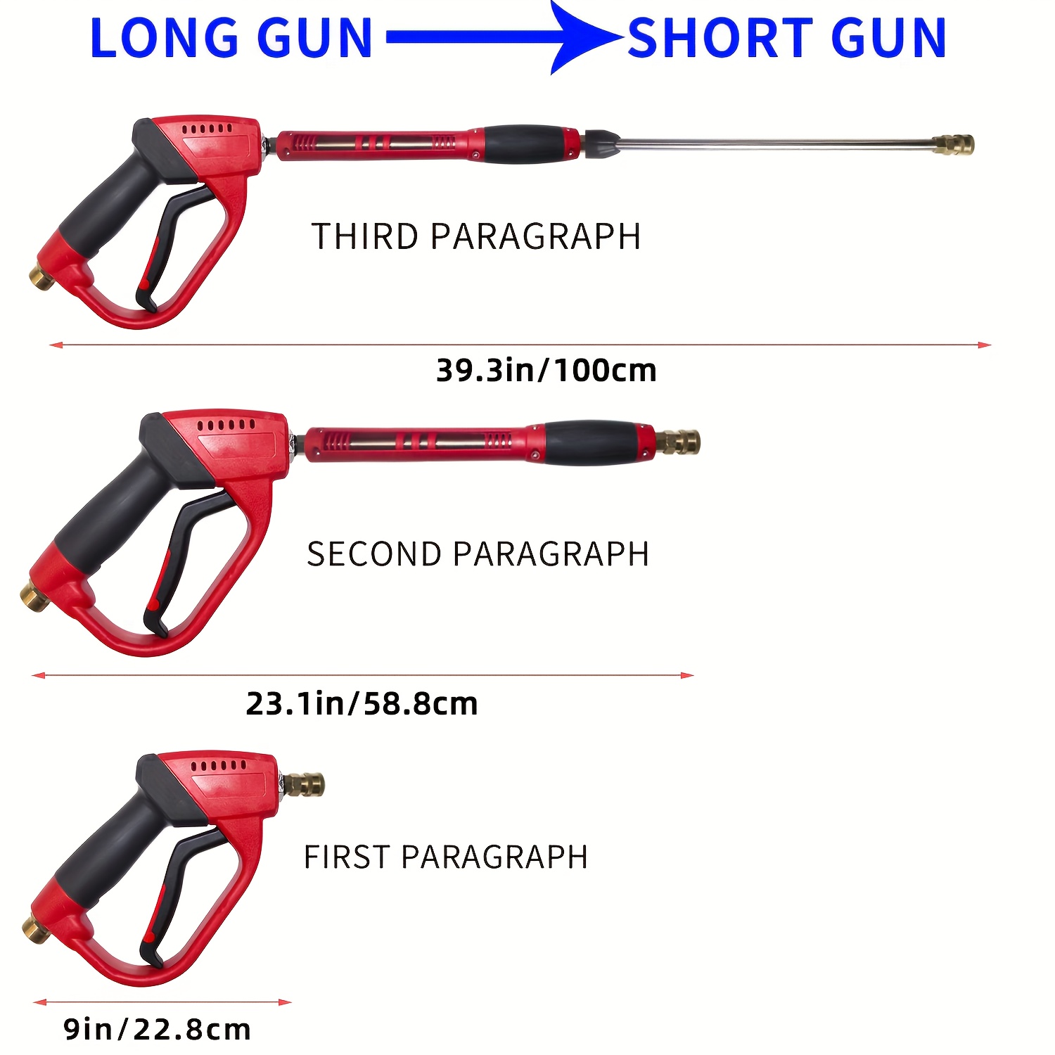 Pistol Semprot Air Bertekanan, - Power Washer Gun Replacement ulasan dan harga