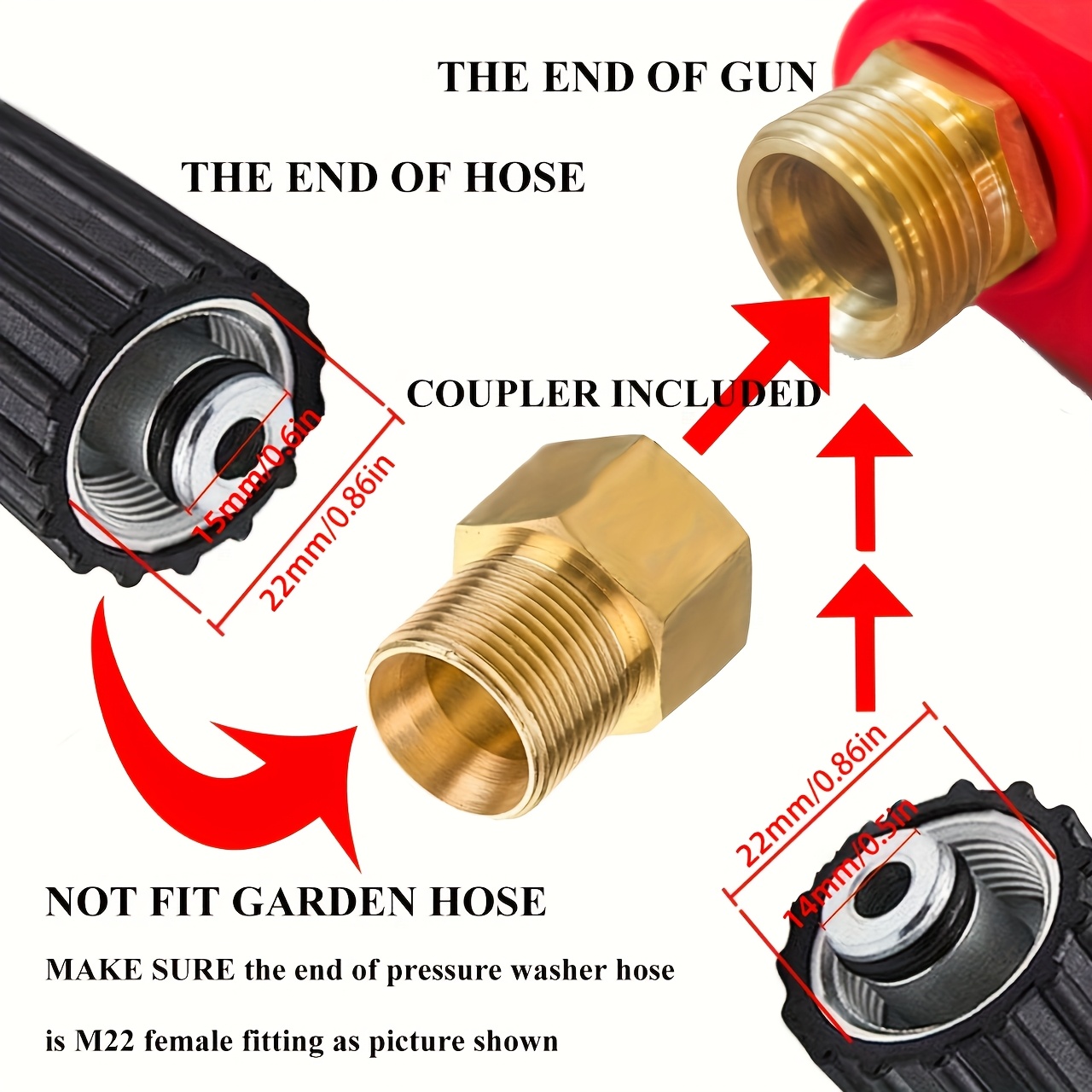 Pistol Semprot Air Bertekanan, - Power Washer Gun Replacement ulasan dan harga