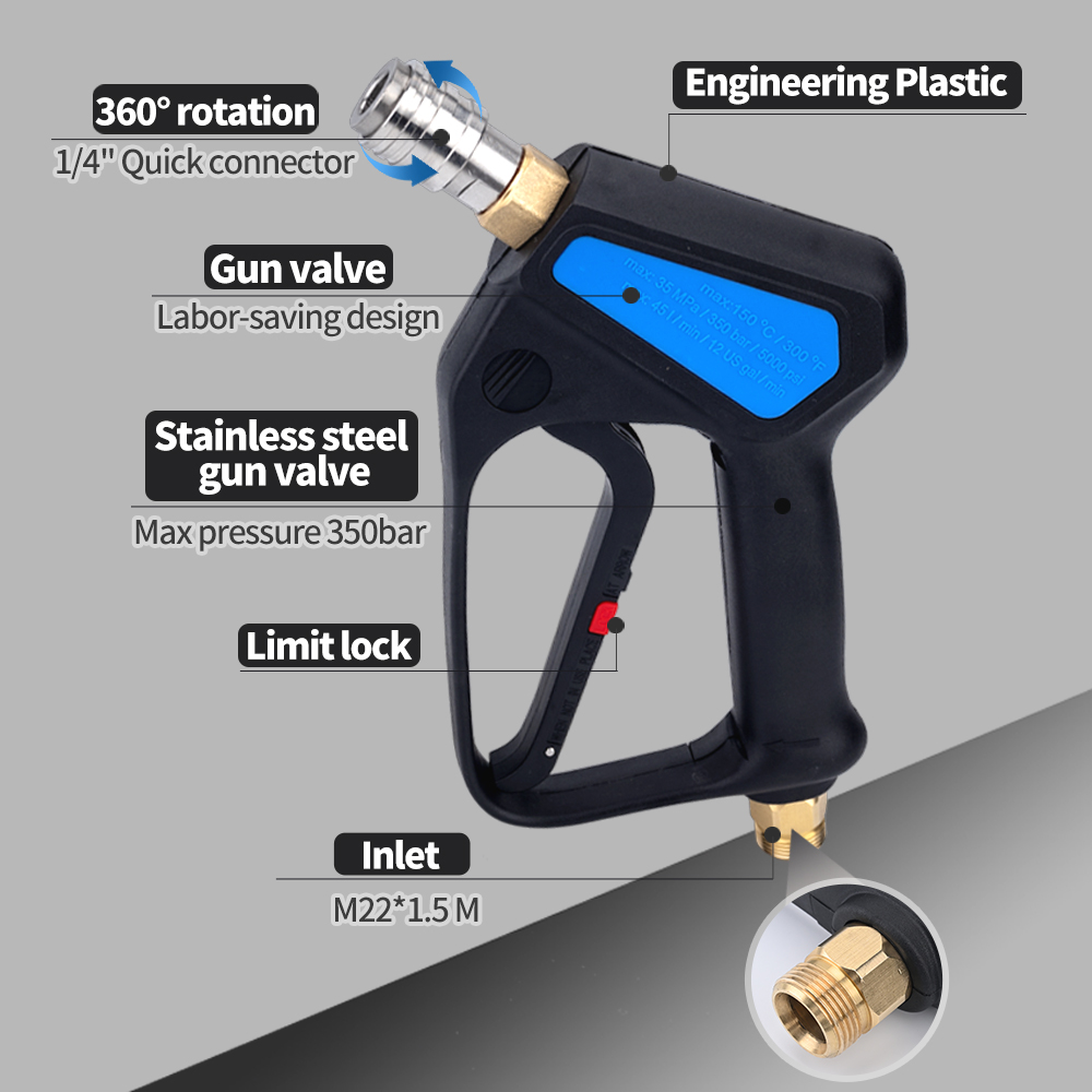 Pistol pencuci pendek tekanan  - Power Washer Gun Replacement ulasan dan harga
