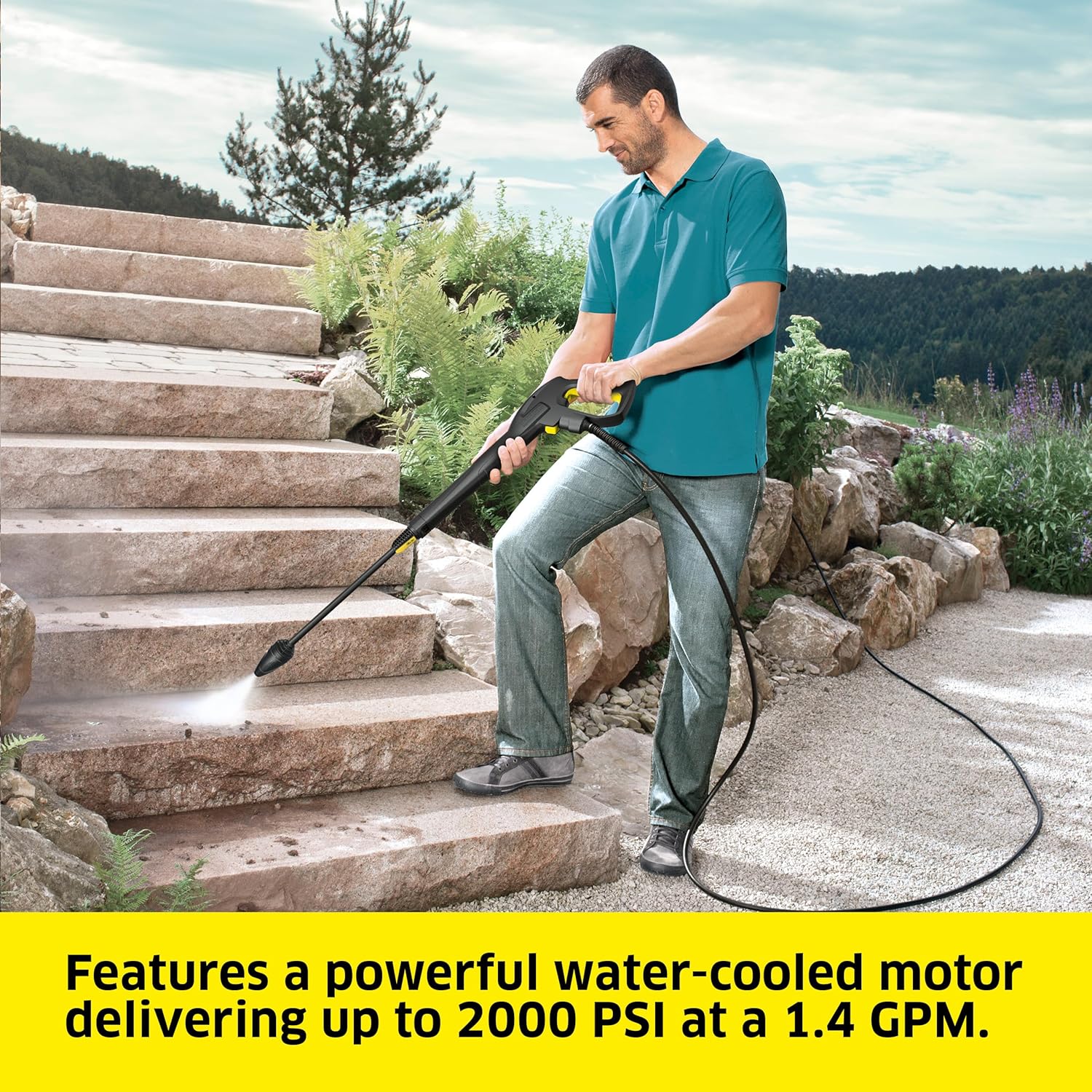 Alat Pencuci Tekanan Tinggi de - Outdoor Power 'Hose' ulasan dan harga