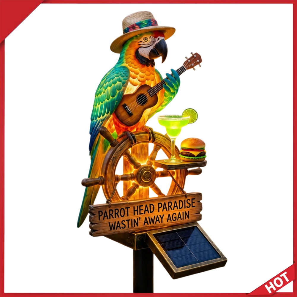 Lampu Hias Burung Beo Tenaga S - Outdoor Yard Power Stake ulasan dan harga