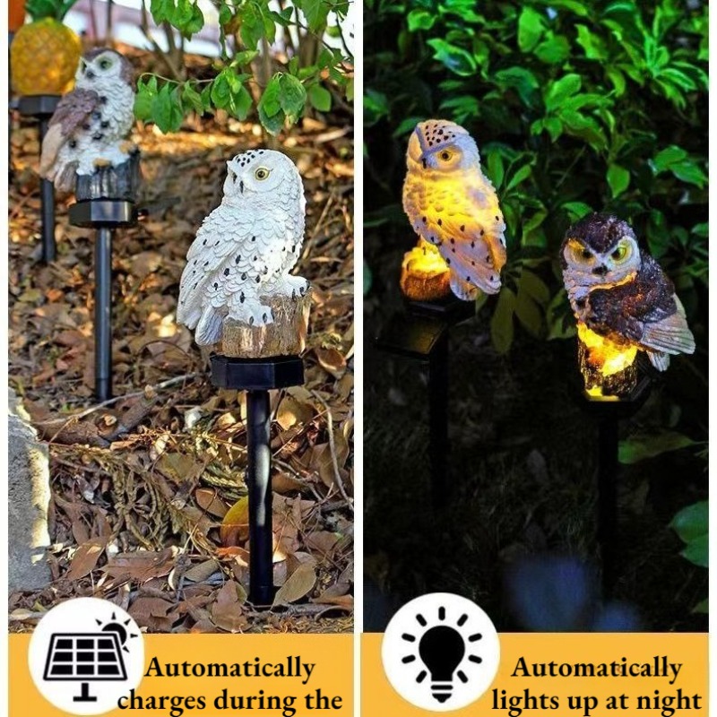 Lampu Taman Burung Hantu Tenag - Outdoor Yard Power Stake ulasan dan harga