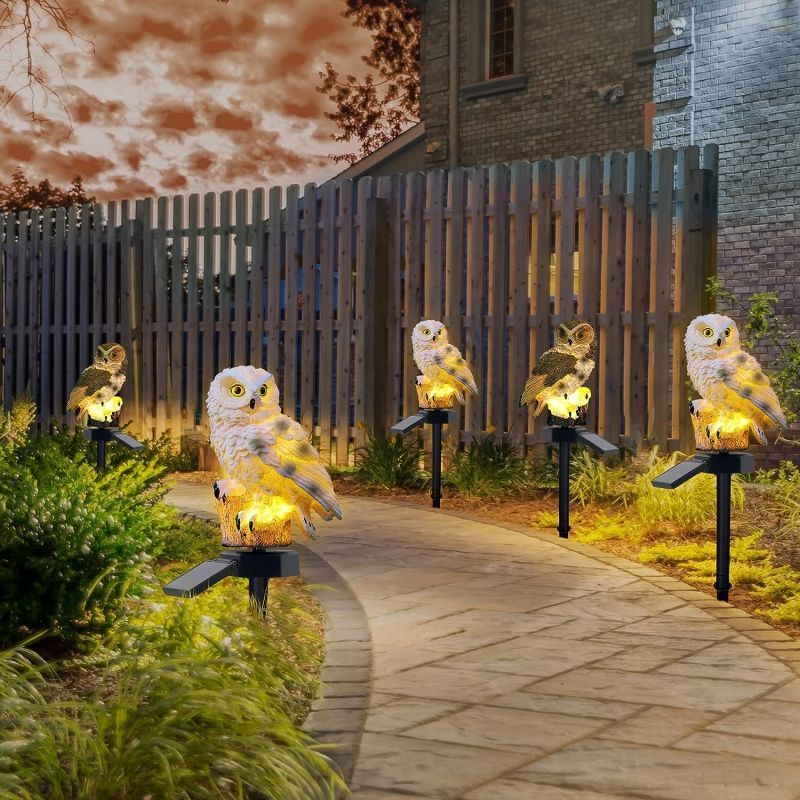 Lampu Taman Burung Hantu Tenag - Outdoor Yard Power Stake ulasan dan harga