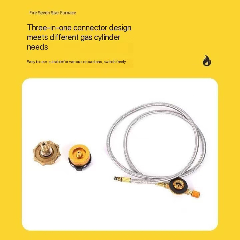 Kompor Camping 21000W 7-Tungku - Outdoor Power 'Hose' ulasan dan harga