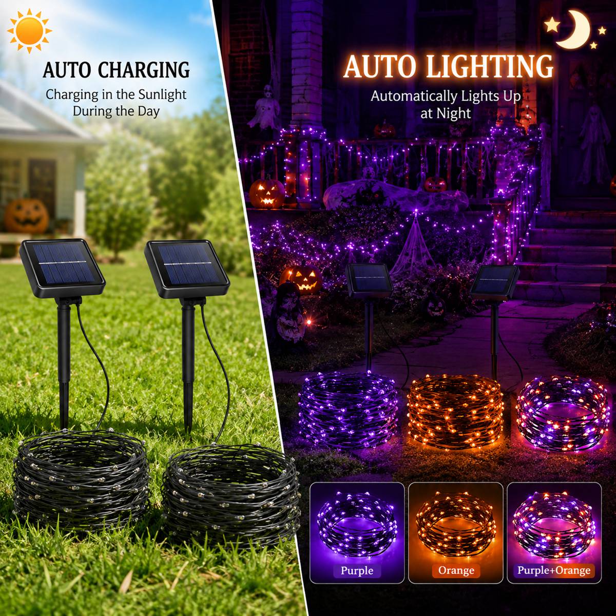 2 Paket Lampu String LED Tenag - Outdoor Power Pack ulasan dan harga
