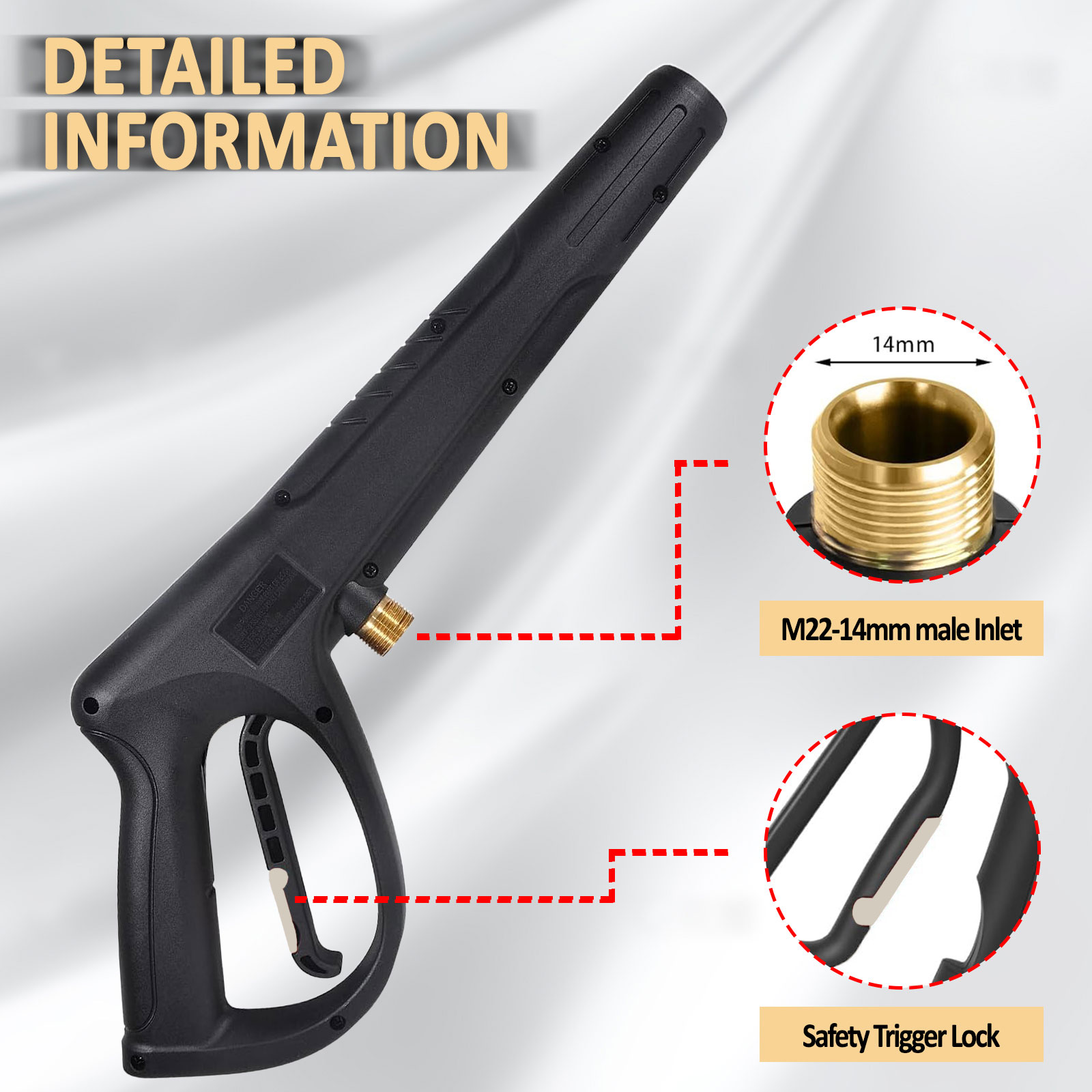 Pistol Semprot Tekanan Tinggi  - Power Washer Gun Replacement ulasan dan harga