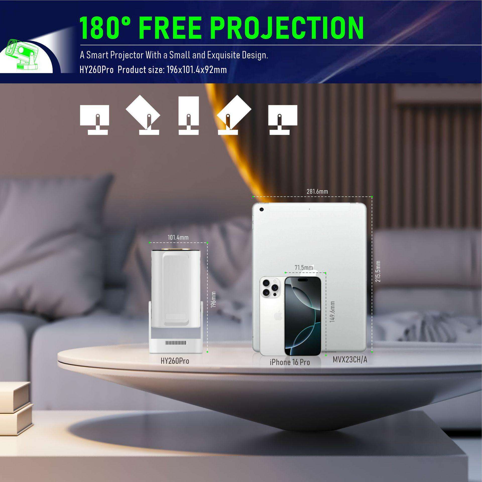 Proyektor ApexTPSmart HY260 PR - Outdoor Power Reno ulasan dan harga