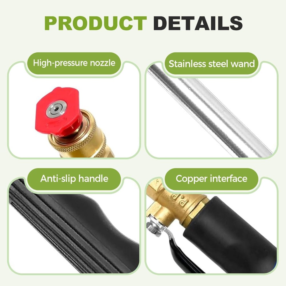 Nosel Jet untuk Selang Tekanan - Outdoor Power 'Hose' ulasan dan harga